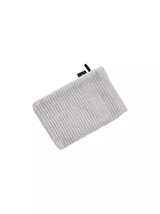 VOSSEN | Guanto da bagno TOMORROW 22x16cm Arancione Elettrico | hellgrau